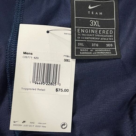 Nike Mens Football Activewear Sportwear Pants Size 3XL New‎ - Picture 7 of 9